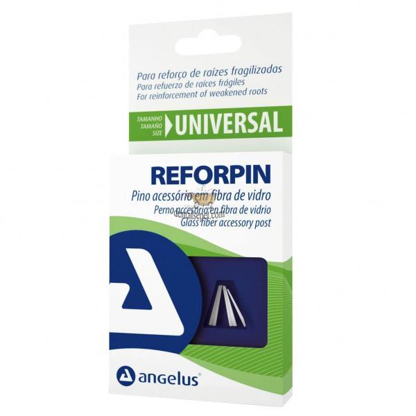 ANGELUS Reforpin (Zayıf kök güçlendirme ve geniş kanalları doldurmak için 10 fiber post )