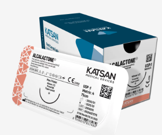 KATSAN Alcalactone - 3/0 - 18mm - 3/8 Asagi Keskin Ipek Dikis Ipligi ( Turk Mali )