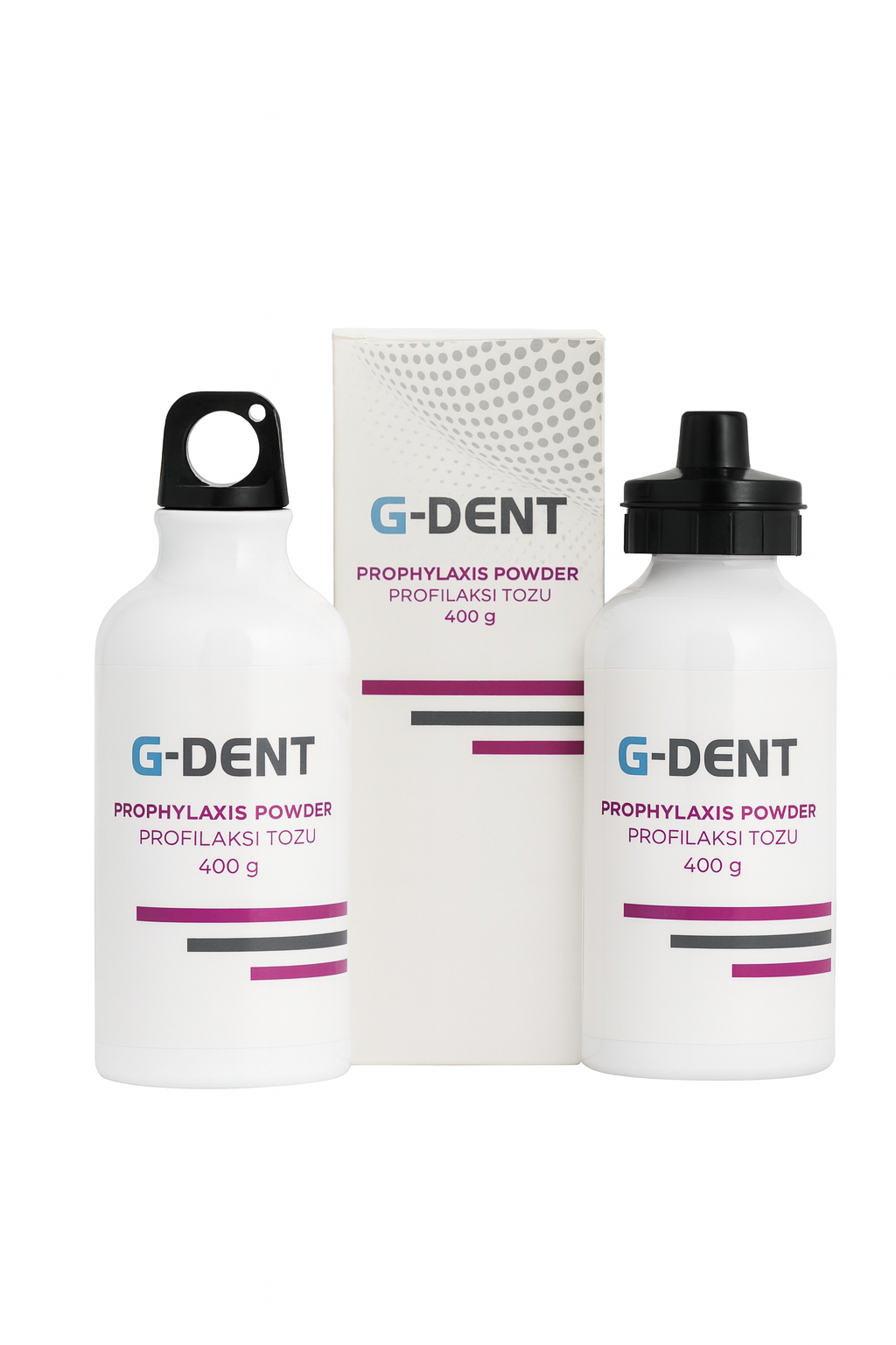 G-DENT Profilaktil Air Flow Tozu 400 gr - Limon Aromalı