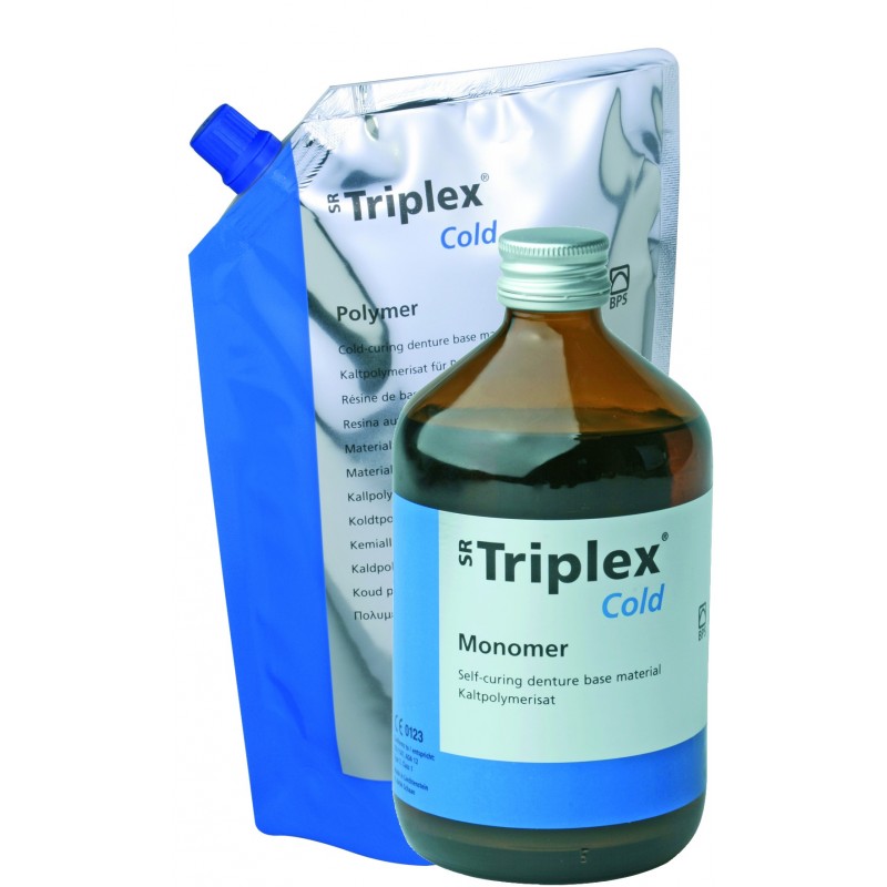IVOCLAR VIVADENT SR Triplex Cold Soguk Akrillik Takım 1 kg Toz +500 gr Likit