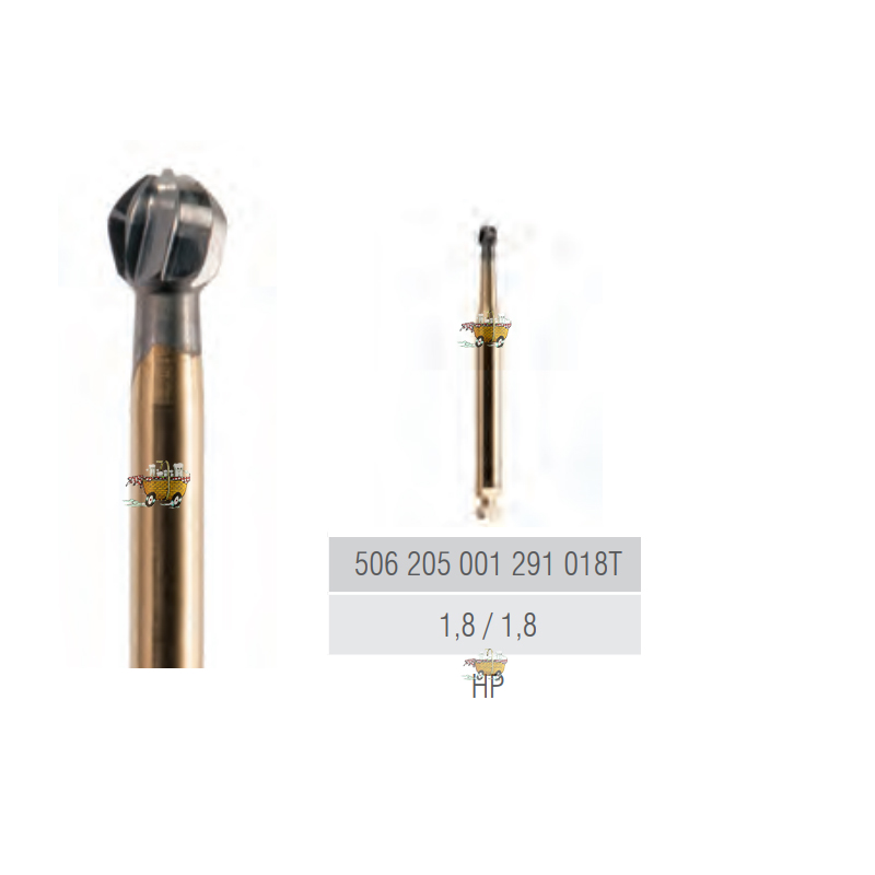 ACURATA Frez Angldruva İçin Tungsten Karpit  - 506-205-001-291-018