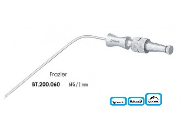 OCEAN Cerrahi Aspiratör Ucu - Frazier 6 Fg / 2 mm