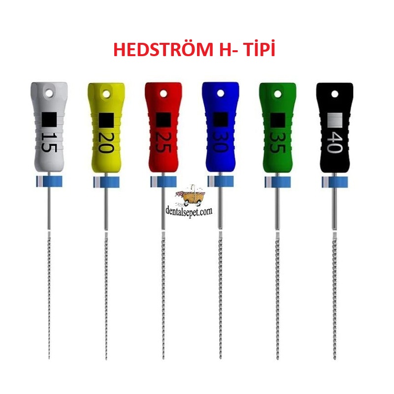 BİTMEDEN YAKALA !!! FKG  HEDSTRÖM Kanal Eğesi - 35 YEŞİL - 25mm
