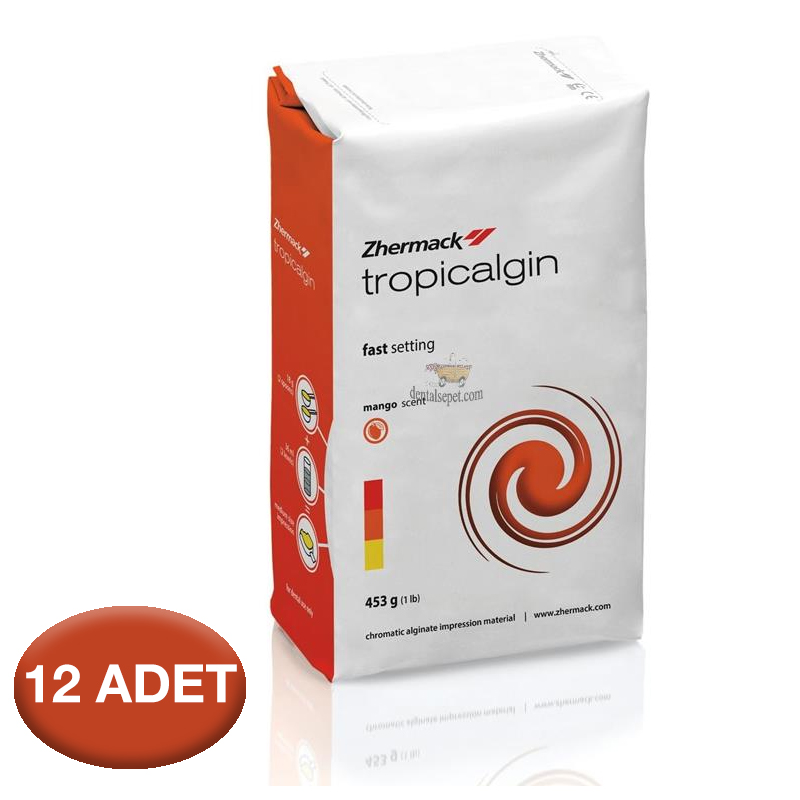 ZHERMACK Tropicalgin Kromatik Aljinat 12 Adet