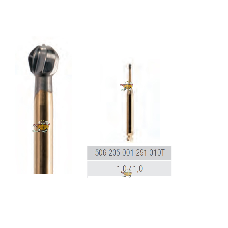 ACURATA Frez Angldruva İçin Tungsten Karpit  - 506-205-001-291-010