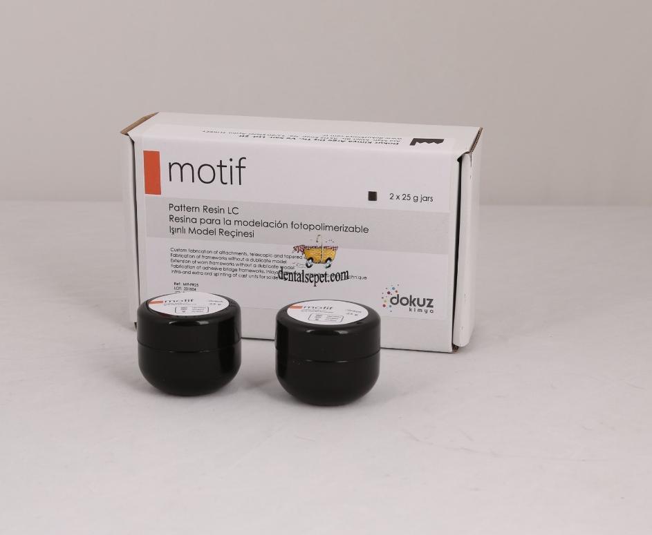 DOKUZ KİMYA Motif Işıkla Sertleşen Pattern Resin Macun 50 gr