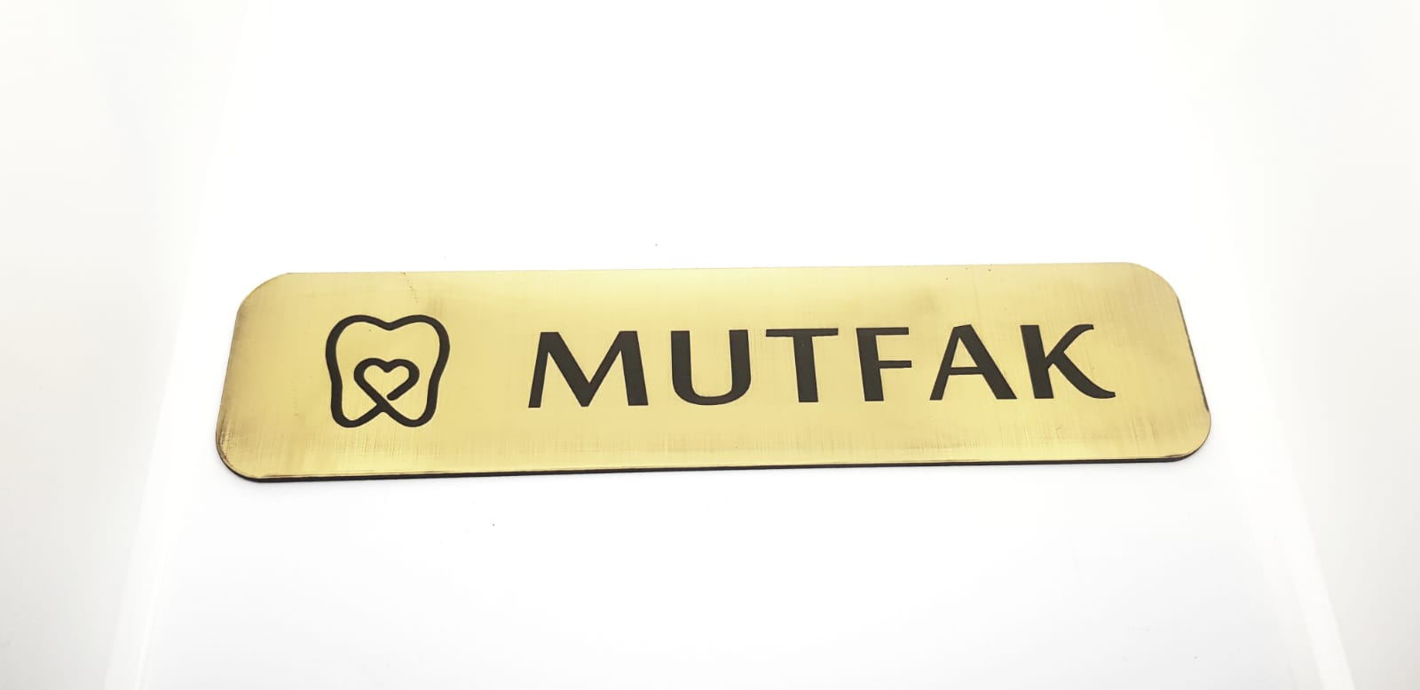 -Mutfak- Hazır Yazı 4,5 Cm X 20 Cm