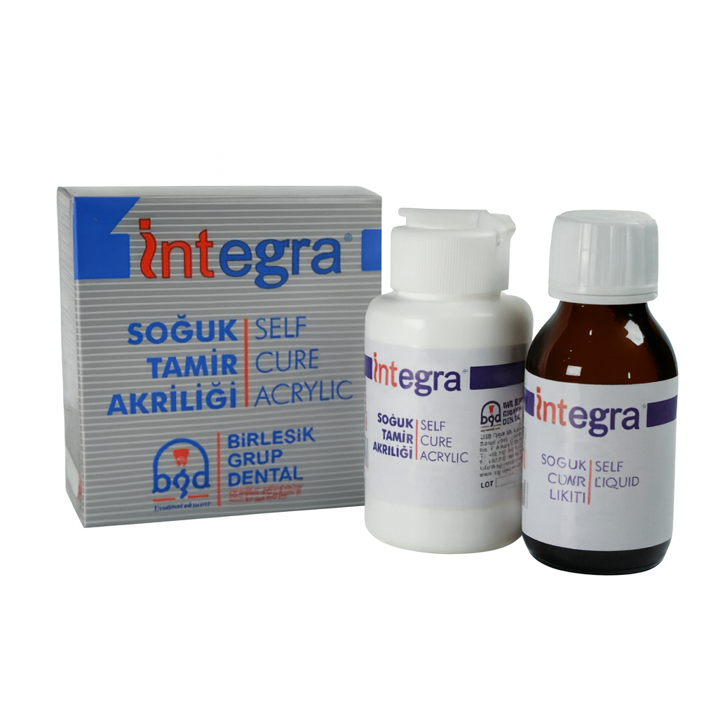 INTEGRA Soğuk Tamir Akriliği - 80gr Akrilik - 50gr Likit