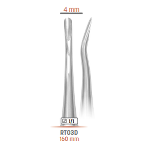 ODC Kök Elevatör Distal 4mm