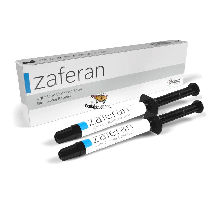 DOKUZ KİMYA Zaferan Block-Out Rezin Işıkla Sertleşen Blokaj Rezin - 2 x 2.4 ml