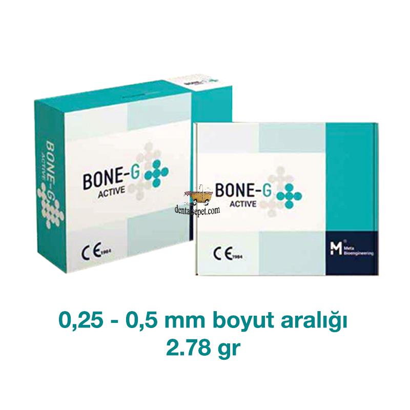 BONE-G Active Cam Greft (0,25-0,5 mm boyut aralığı) 2.78 gr