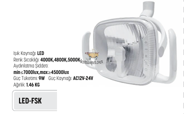 DENTAL REFLEKTÖR LED-FSK