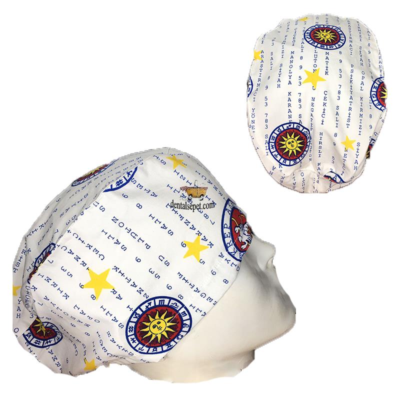 Kumaş Bone - Yazı Desenli