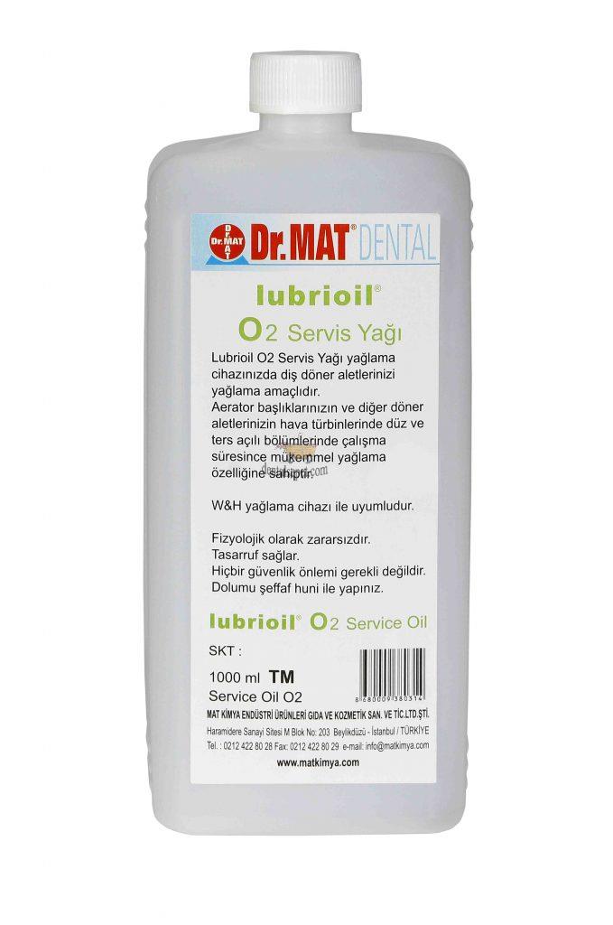 Dr.Mat Lubrıoıl O2 Servis Yağı W&H Uyumlu