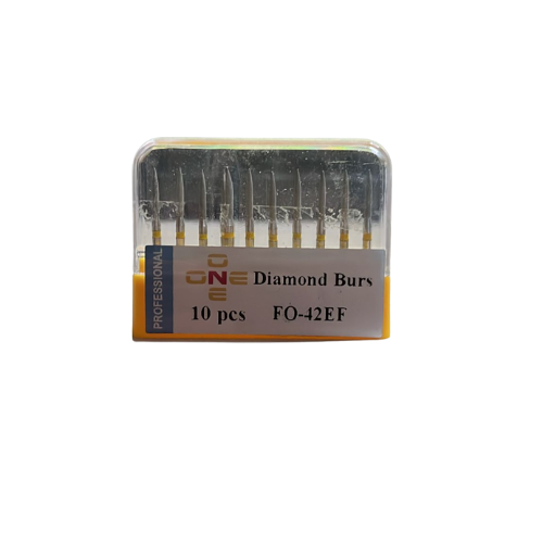 ONE Diamond Burs - Aeratör İçin Sarı Kuşak Elmas Alev Uç Frez - FO-42EF- BKU