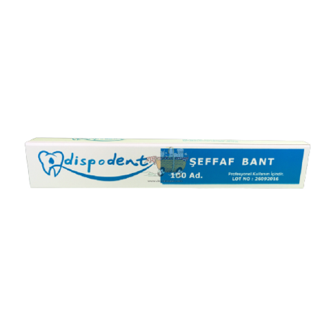 Dispodent Şeffaf Bant (Kompozit İçin Şeffaf Bant) (100 lük)