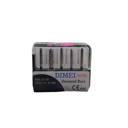 DIMEI Royal Aeratör İçin Elmas Chamfer Frez 5 Li Paket 886-016B / 131-016B
