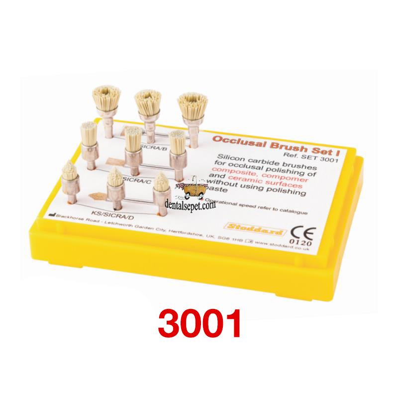STODDARD Occlusal Brush Set Kompozit Polisaj Seti