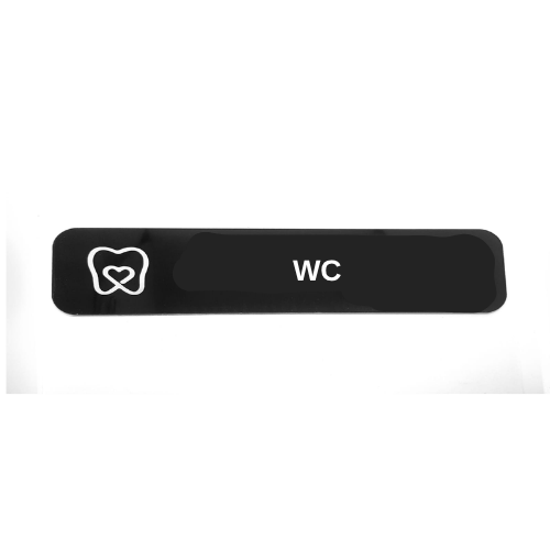 - WC - Hazır Yazı 4,5 Cm X 20 Cm