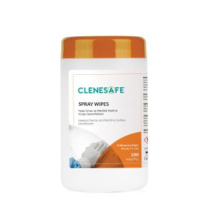 RUSON CLENESAFE SPRAY WIPES 100 LÜ  ALKOLSÜZ  YÜZEY DEZENFEKTANI  MENDİL