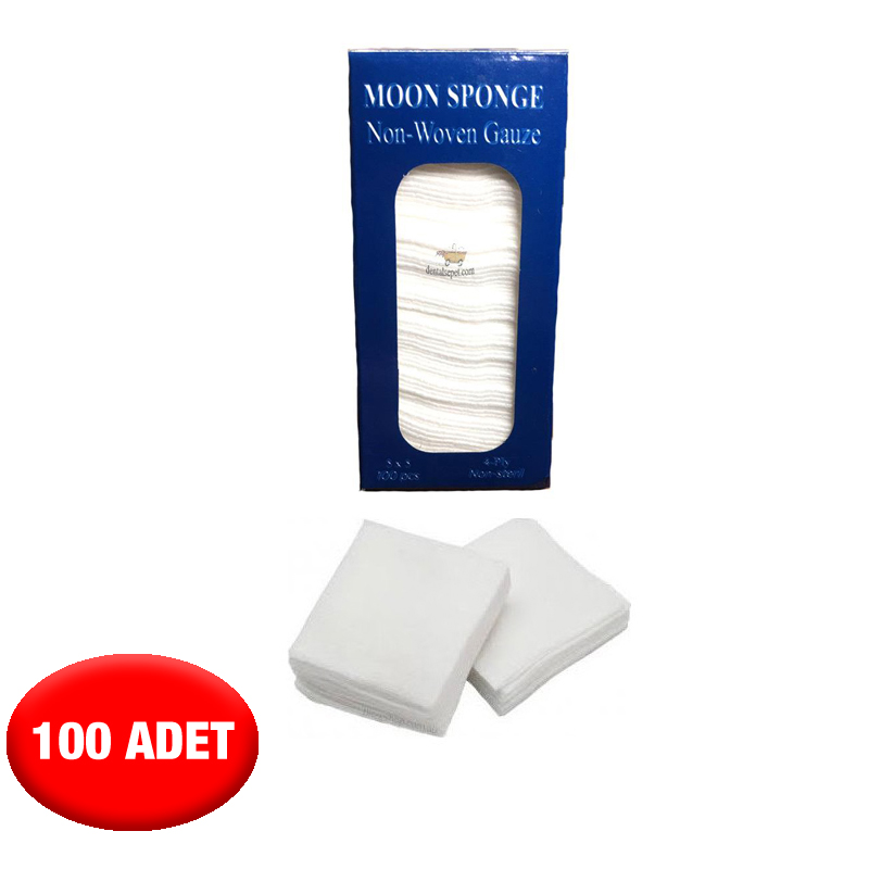 MN - ÜTS Onaylı Yüksek Emici Non-Steril 5x5 Nonwoven Spanç (100lük)