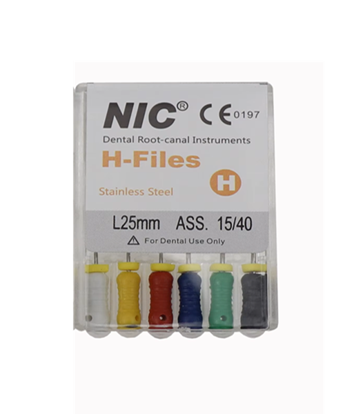 NIC Superline H Tipi El Kanal Eğesi Çelik 25 mm