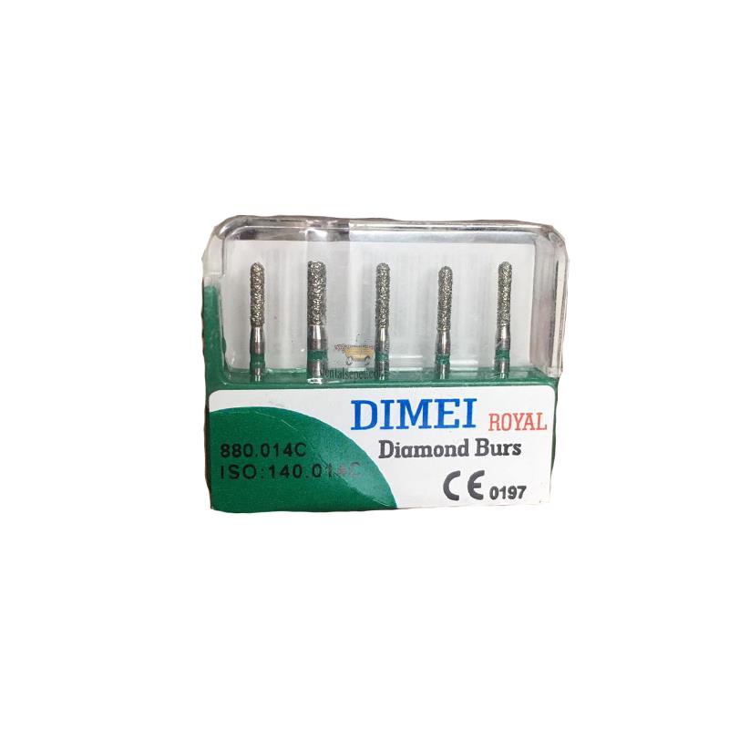 DIMEI Royal Aeratör İçin Elmas Shoulder Frez 5 Li Paket 880-014C / 140-014