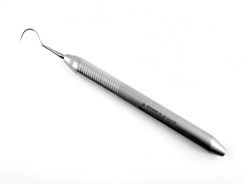 KROWNE Dental Sond Tek Taraflı Orak KP-DA416R