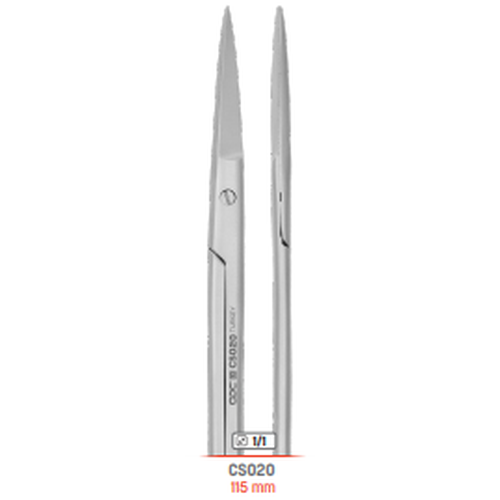 ODC İris Makas 11,5cm Düz