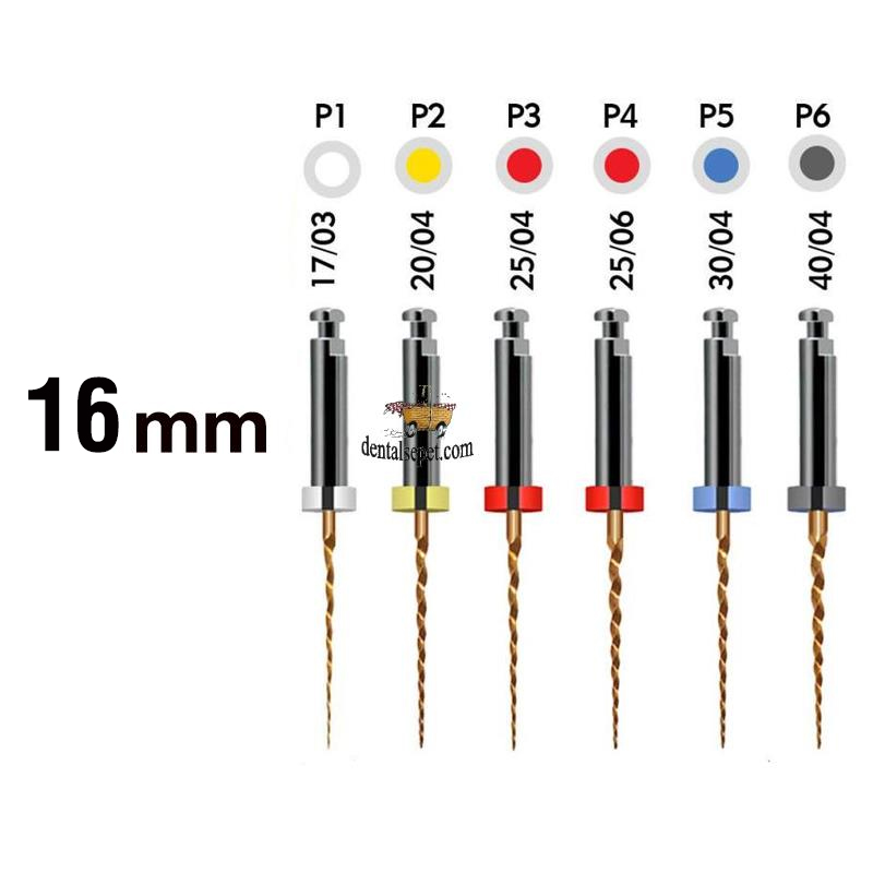 EndoPlus Kanal Eğesi Pedo Plus Blue (6lı Paket) - 16 mm