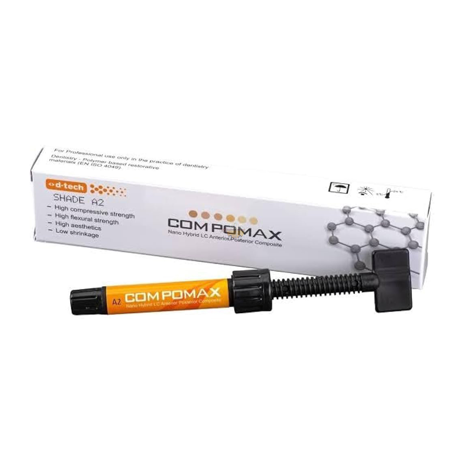 D-TECH Compomax Nano Hybrid LC - Nano Hibrit Kompozit (Renk Seçiniz)