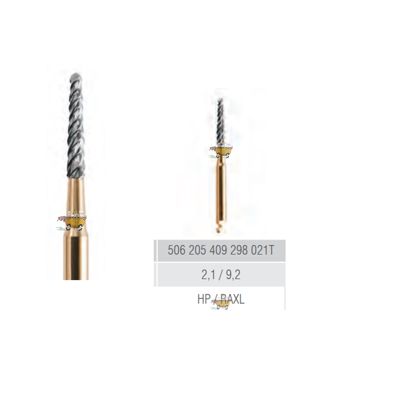 ACURATA Frez Angldruva İçin Tungsten Karpit  - 506-205-409-298-021