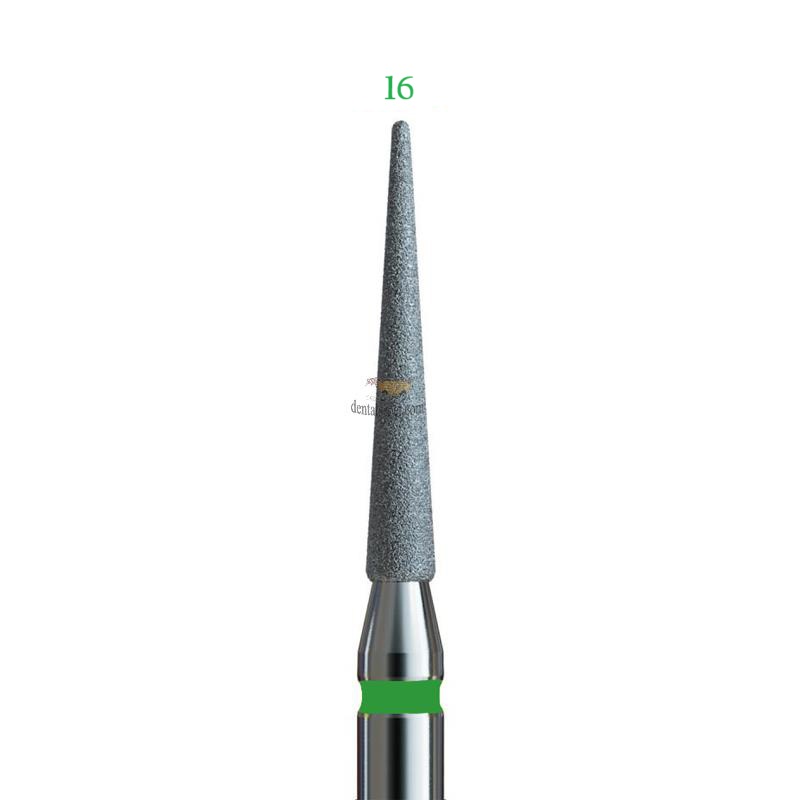 HI-CARE / DIMEI Aerator İçin Yeşil Kuşak Alev Uçlu Frez No:890-16 10 Adet - 806 314 165 534 016