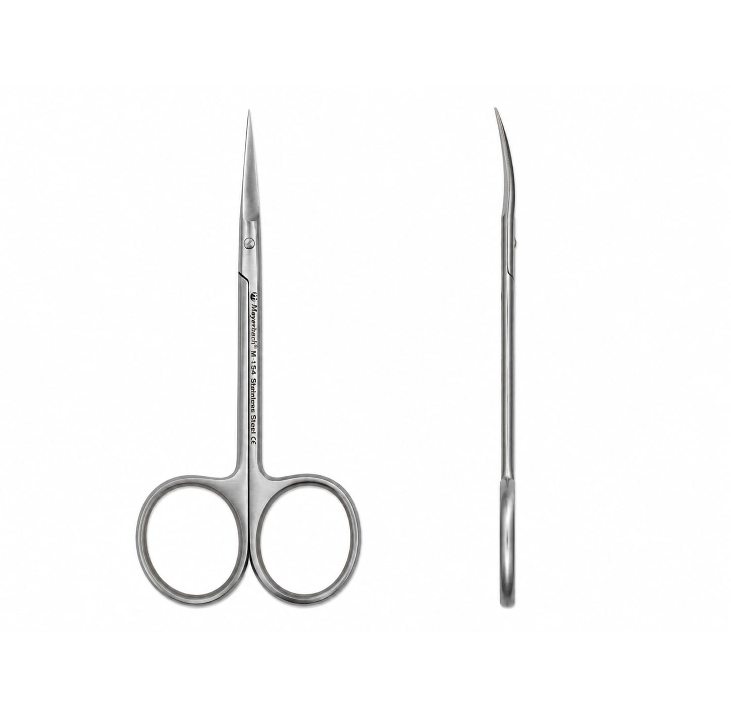 Mayerbach M 154 La Grange Cerrahi Diş Eti Makası (S Eğri, 11.5 cm)