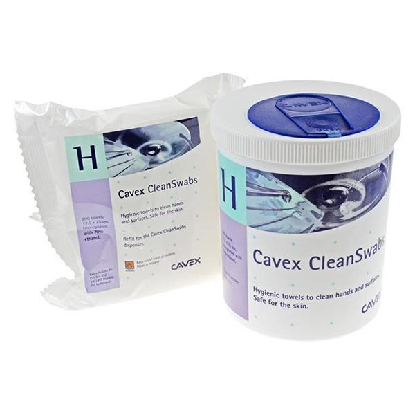 CAVEX CleanSwabs Alkollü Mendil