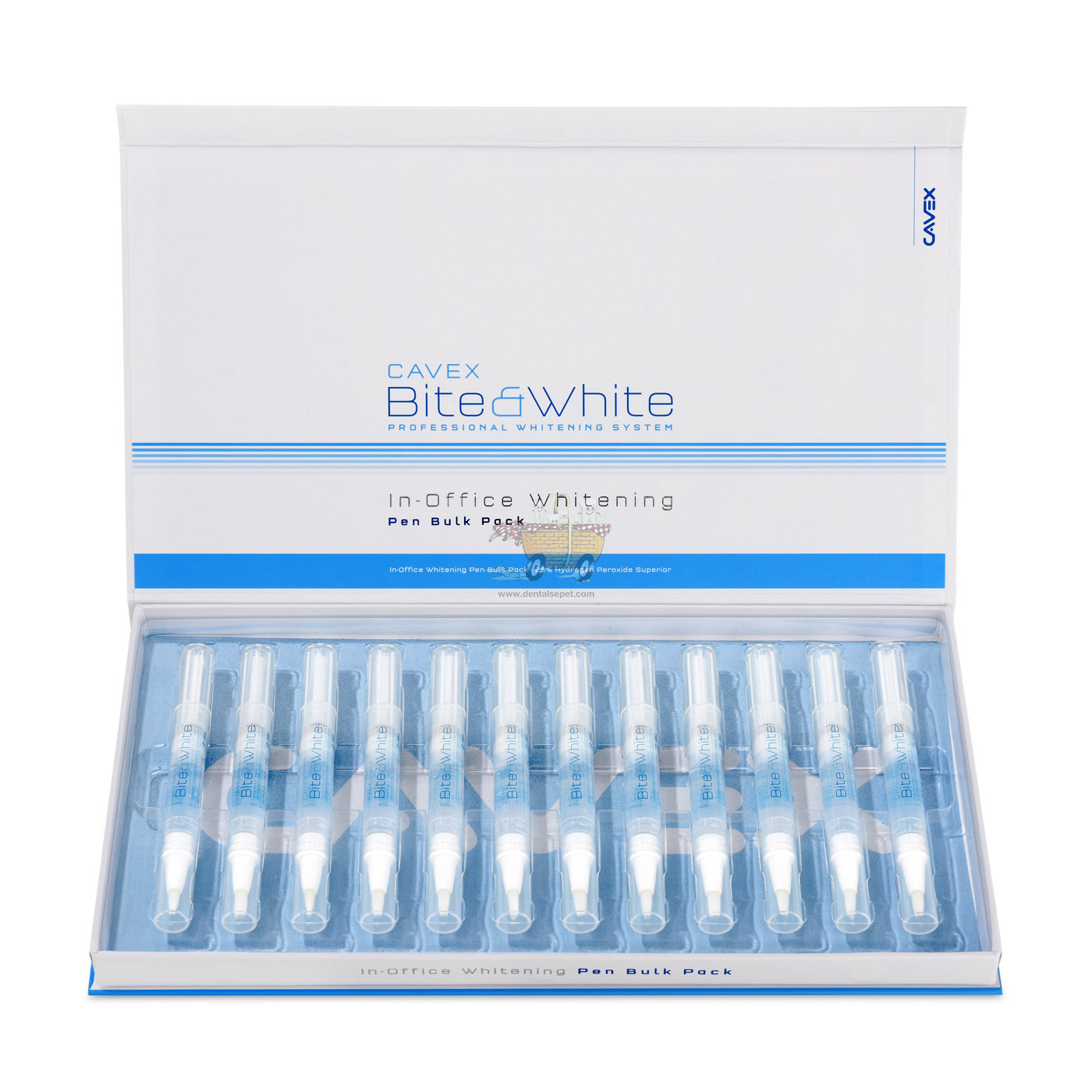 CAVEX Bite & White IN-OFFICE HP25 Bulk Pen Pack Ofis Tipi Beyazlatma Kiti