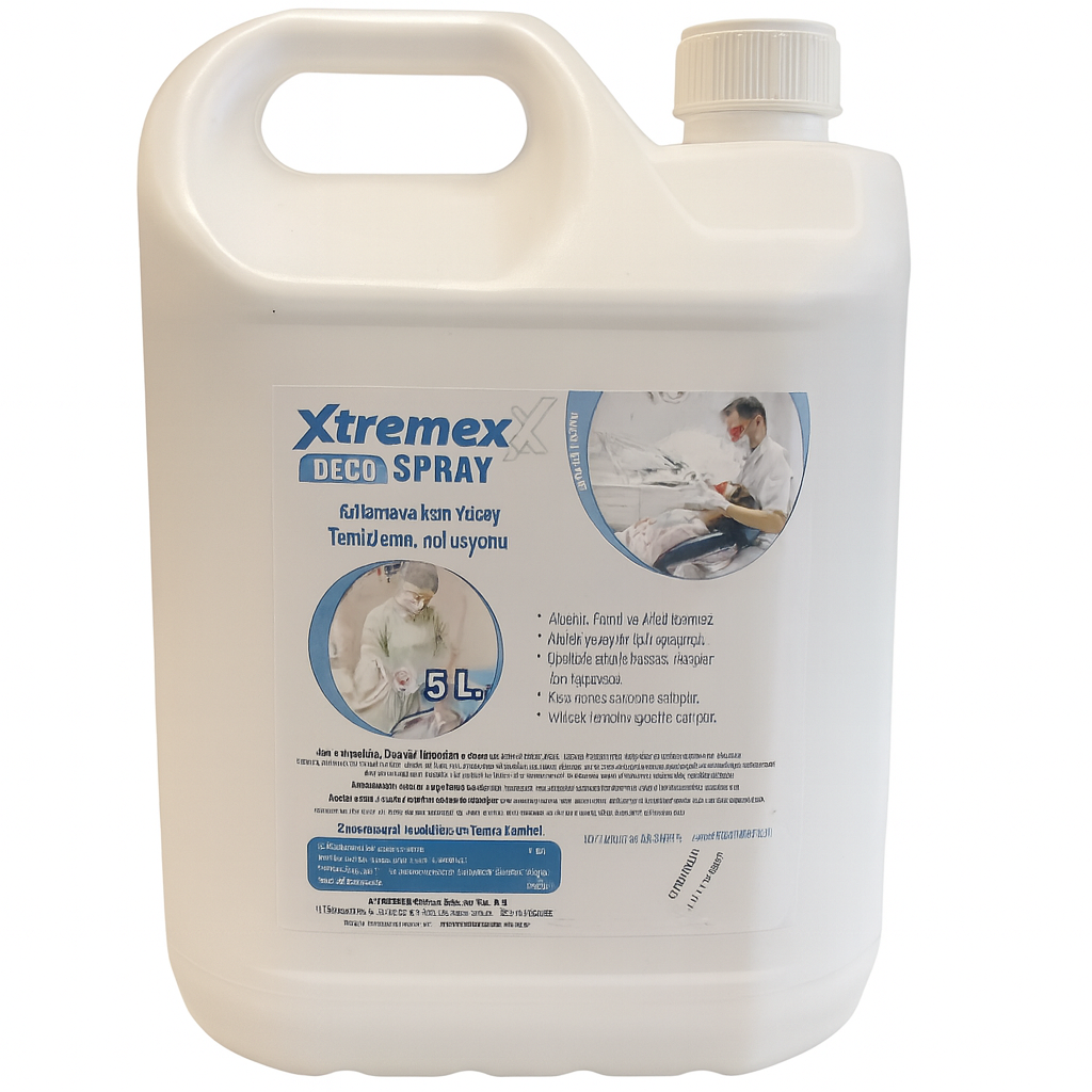 XTREMEX Deco Spray Yüzey Temizleme Solüsyonu 5L
