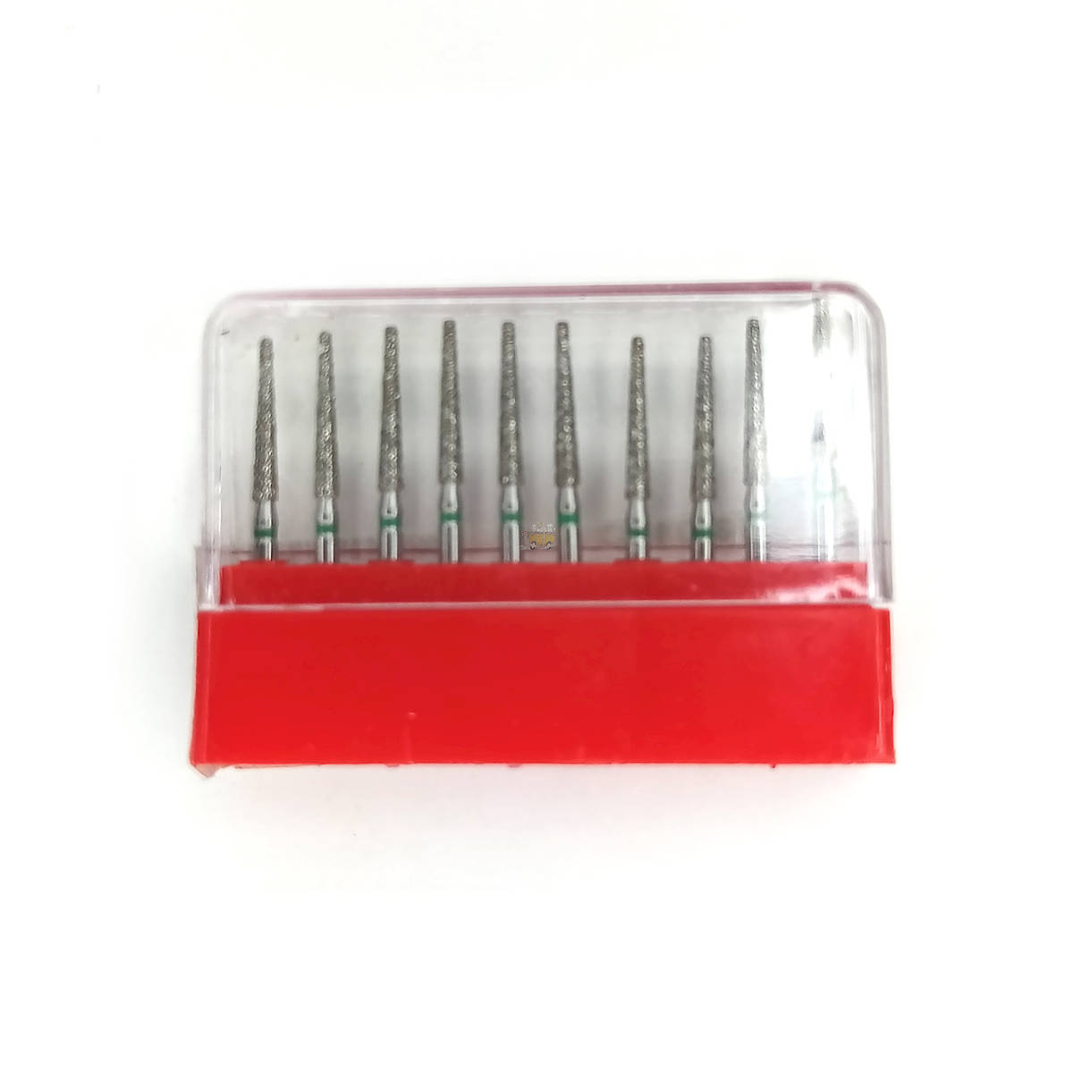 SWS Dental Avrupa -  Yeşil Kuşak Alev Uçlu Elmas Aeratör Frezi - 848-16C - 10 Adet