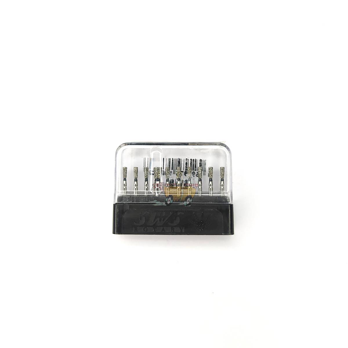 SWS DENTAL Avrupa - Siyah Kuşaklı Tersine Konik Aeraötr Frezi SWS.807-16XC - 10 Adet
