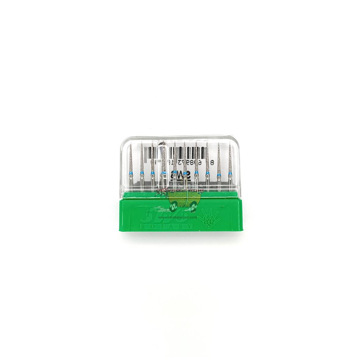 SWS DENTAL Avrupa - Mavi Kuşaklı Aeratör Frezi SWS.859-13M - 10 Adet