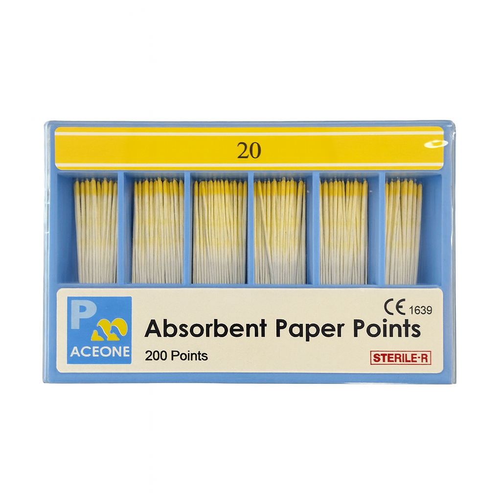 ACEONE Standart Paper Point Milimetrik Çizgili (15 den 80 e veya Asorti ) Kalınlık seçiniz
