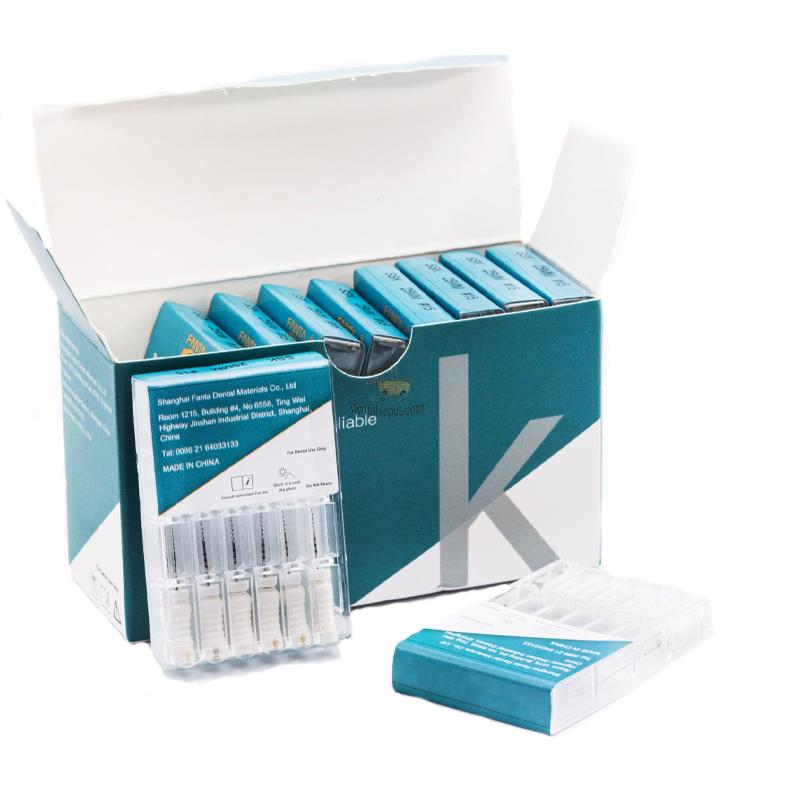 FANTA DENTAL El İçin K Tipi Çelik Kanal Eğesi 25 mm