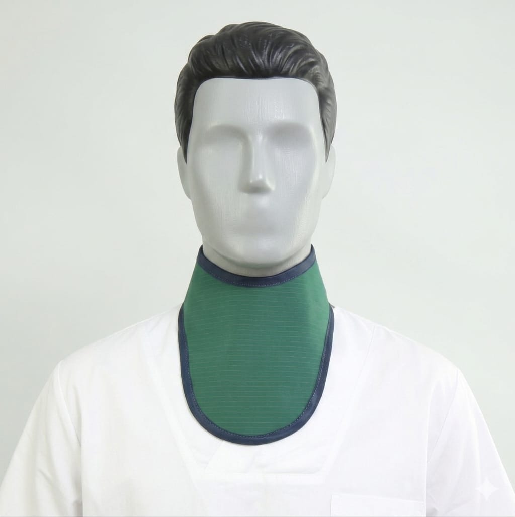 Tiroid Koruyucu Kurşun Önlük / Troid Koruyucu (Yetişkin Boy)