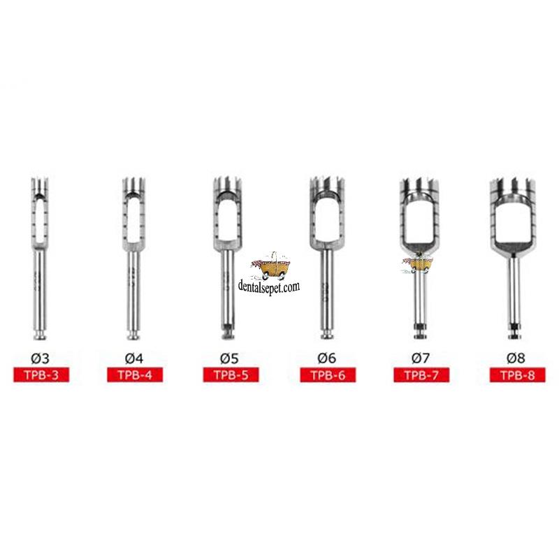 KROWNE Trephine Frez Refil Derinlik 10 mm
