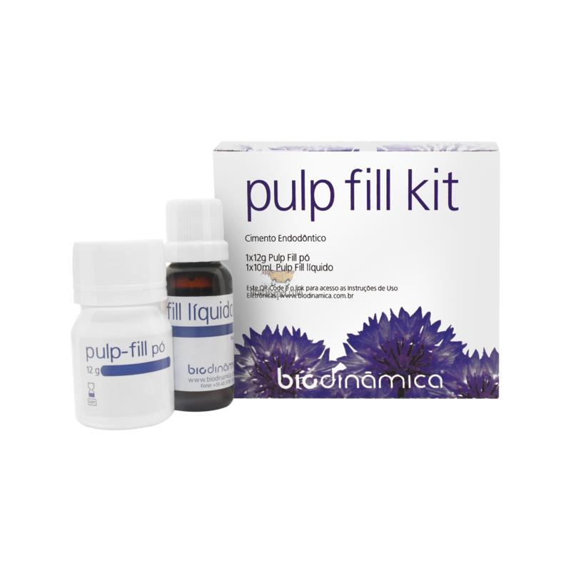 BIODINAMICA Pulp-Fill (Kit) Kanal Dolgu Patı 12g + 10ml