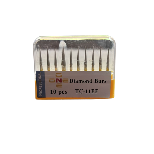 ONE Diamond Burs - Aeratör İçin Sarı Kuşak Elmas Alev Uç Frez - TC-11EF -BKU