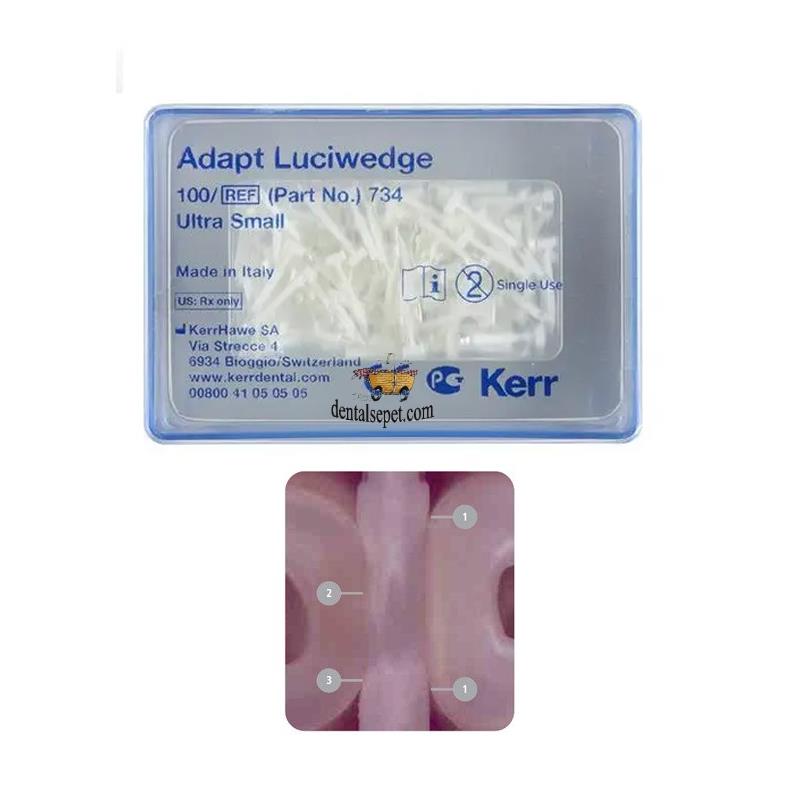 KERR Adapt Luciwedges Şeffaf Kama Refil (100 lük paket)