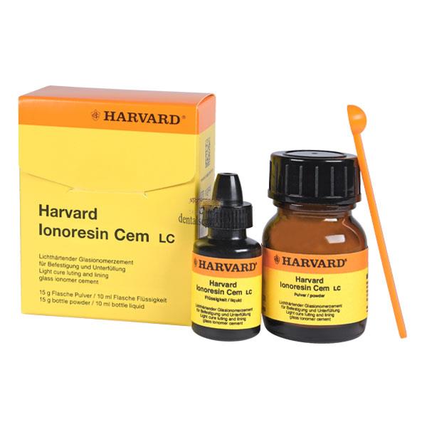 HARVARD Ionoresin Cem Lc Işıkla Sertleşen Yapıştırma ve Kaide 15 gr toz + 8 ml likit