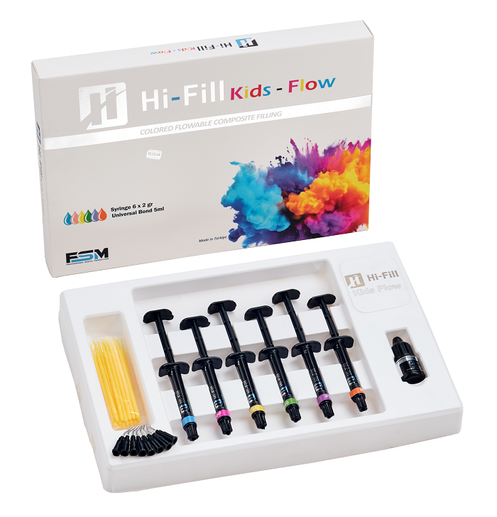 Hi-Fill Flow Kids Akışkan Kompozit Set Set (6+1)