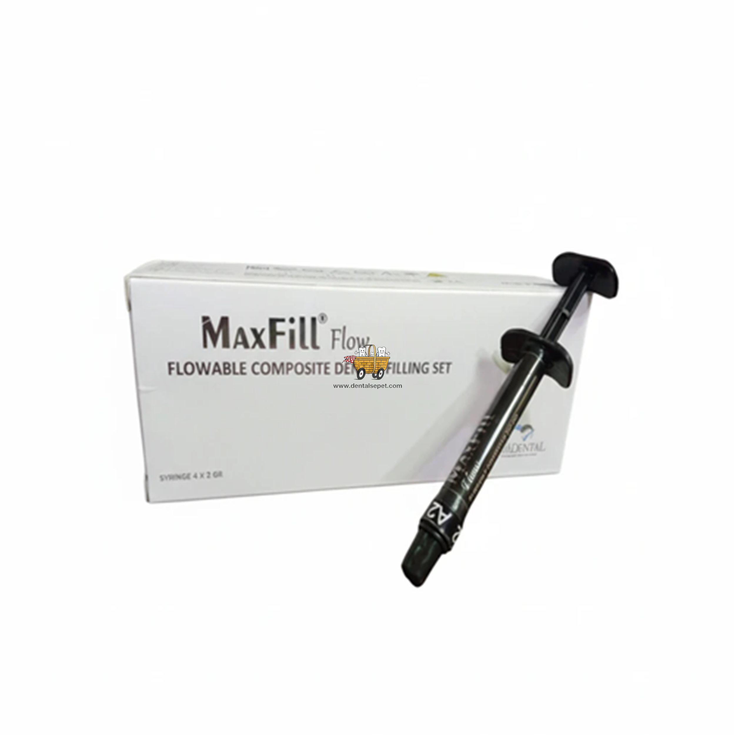 FSM MaxFill Flow Light Cured Akışkan Kompozit Set- 4 x 2 gr Ekonomik Ambalaj